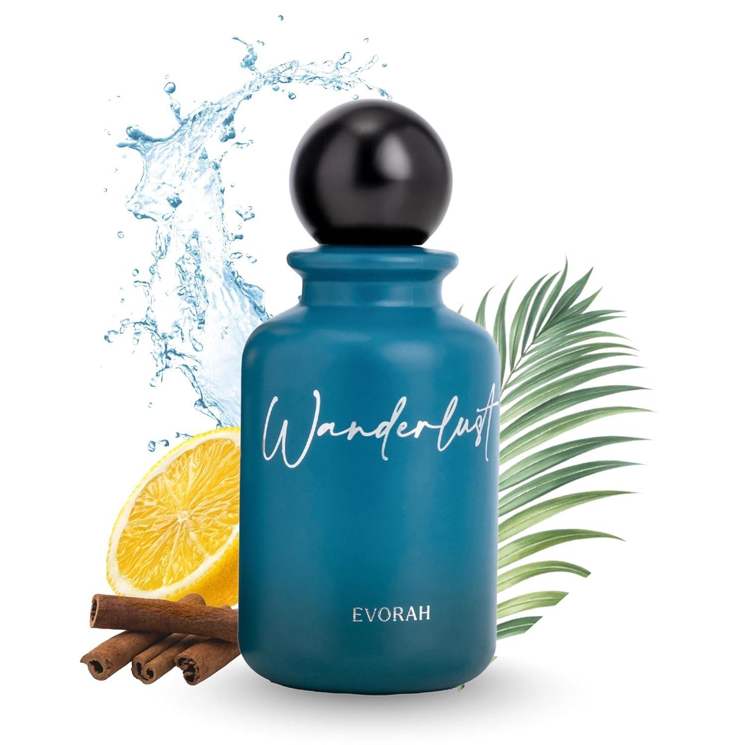 

EVORAH WANDERLUST Men s Fragrance - (25 ml) | aqua perfume for men | mens perfume luxury | man perfumes | body spray for man 25ML