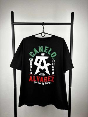 New Boxer Canelo Alvarez World Champs T Shirt  Unisex T-Shirt Graphic Tee