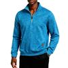 Men's Knit Pullover with Stand Collar and Light for Casual Wear