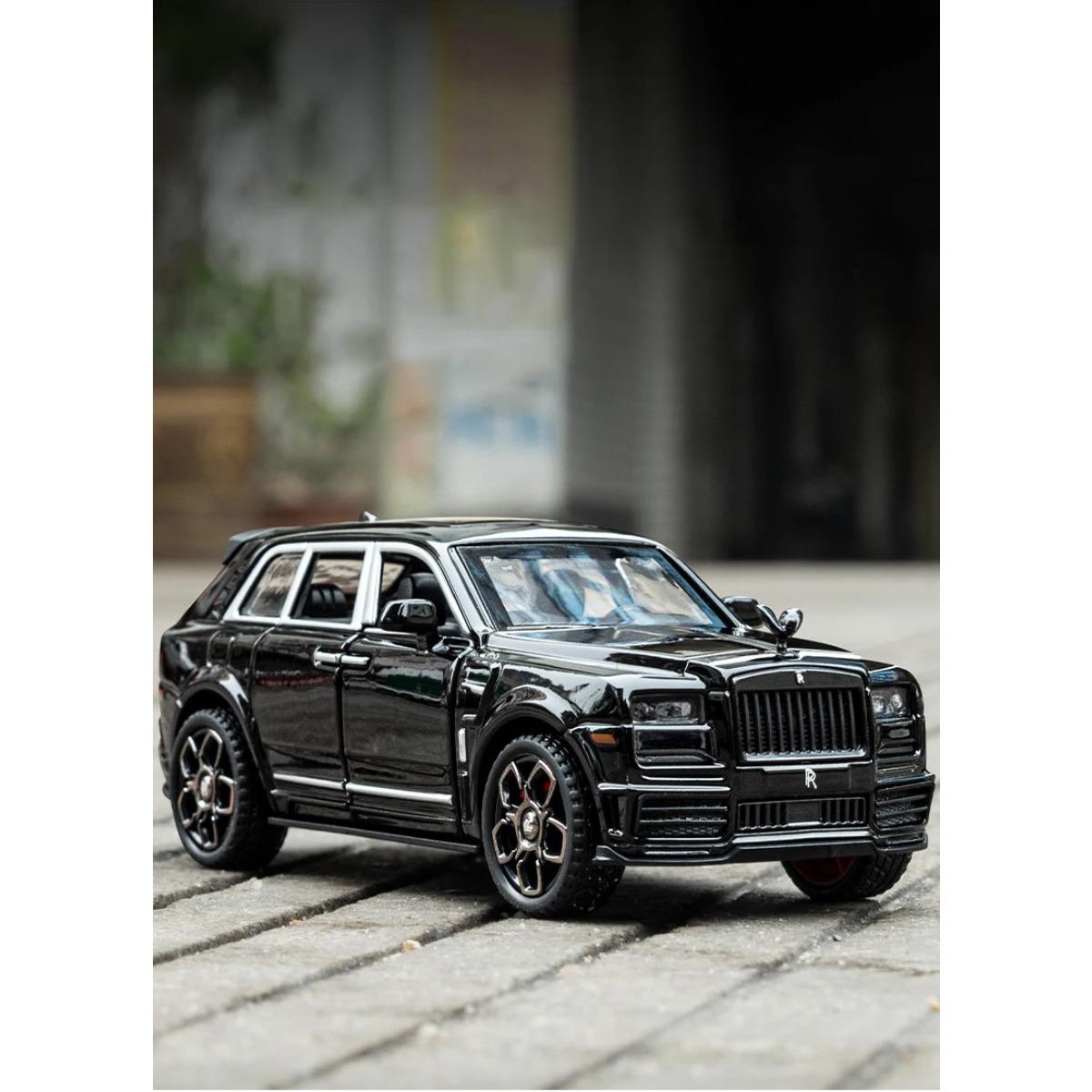 1/36 Rolls Royce Cullinan литой автомобиль модель имитация литой металл игрушечный — фото 8