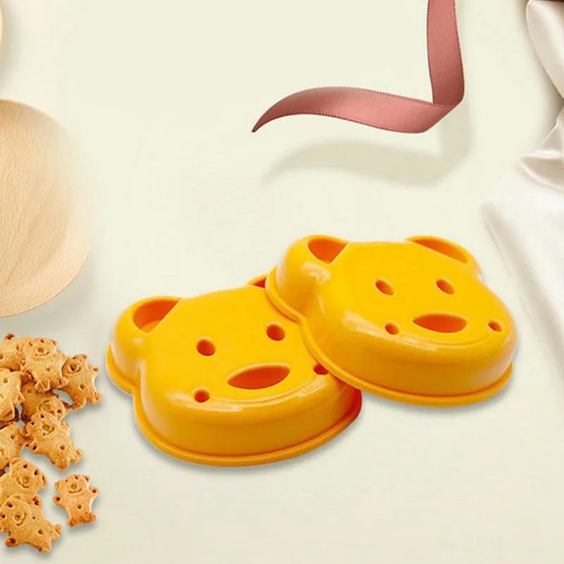 Bear Shaped Sandwich Mold, Diy Bread Maker, Household Cute Breakfast Mold