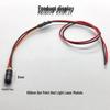 Red Laser Module 650nm 1mW 12V 4x8mm Dot Point Laser Head - Black Model
