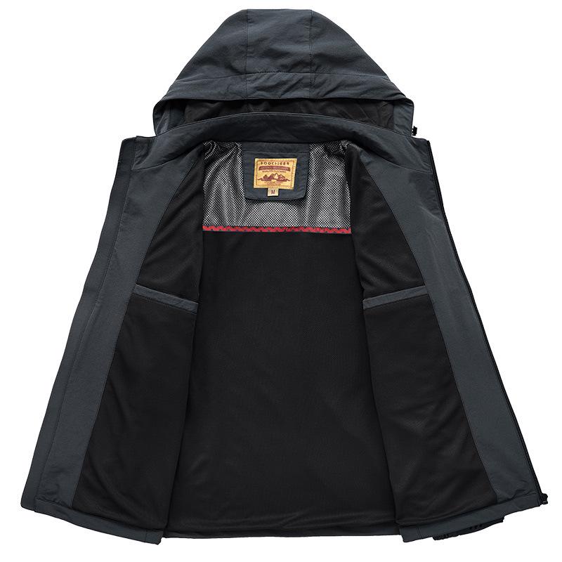 Новые весенние и осенние молодежные топы с капюшоном повседневные куртки мужские куртки — фото 4