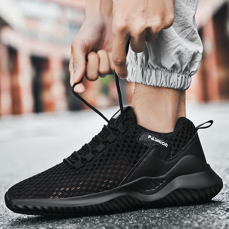 

Light Man Running Shoes Comfortable Breathable Men s Sneaker Casual Antiskid and Wear-resistant Jogging Men Sport Shoes 36