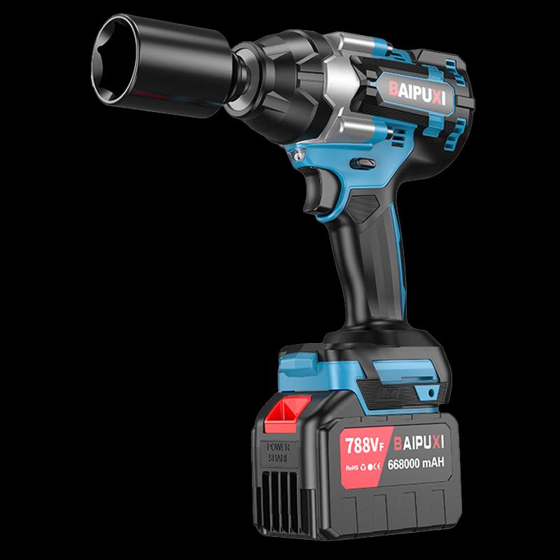 Bapuhi Brushless Electric Impact Wrench CN plug (adapter included)