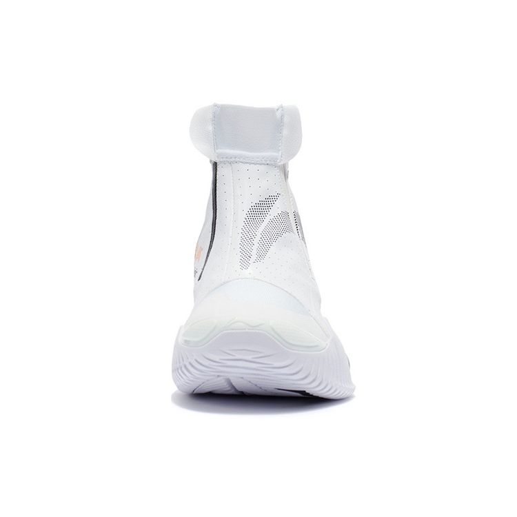 Li Ning Anti-5 High-Top Basketball Shoes Men Sneakers Standard-White ABFR009-3