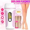 Laser Hair Removal LCD Display Bikini Painless Hair Remover Machine NEW 999,900 Flash Professional Permanent IPL Epilator