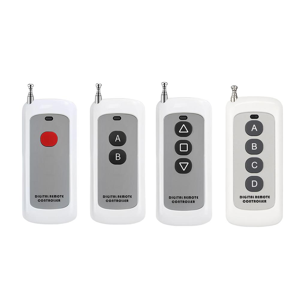 Telecomando Cancello Garage 433mhz Telecomando Wireless 1/2/3/4 Pulsanti Programmazione Apprendimento Telecomando Cancello Garage