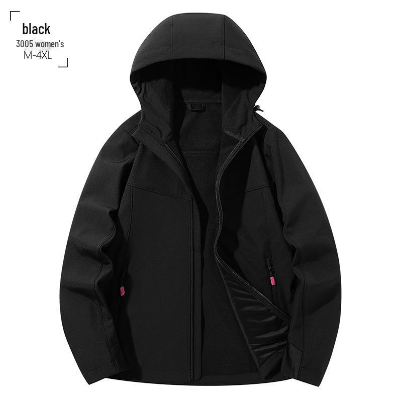 

Мужская куртка софтшелл для активного отдыха: Мужское и женское ветрозащитное, на флисовой подкладке, утолщенное, стильное, легкое дорожное пальто. Large