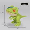 Finger Dinosaur Toy for Kids, Green Dinosaur Figure, Bagged Dinosaur Toy