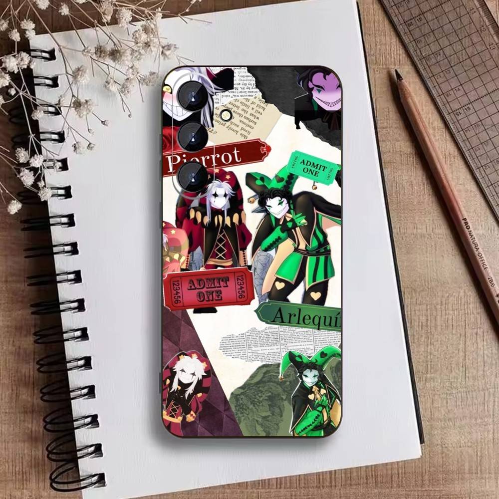 

The Q-Freak Circus Phone Case For Samsung Galaxy A73,A21s,A22,A31,A52,A53,A71,A41Soft Black Shell Samsung a52