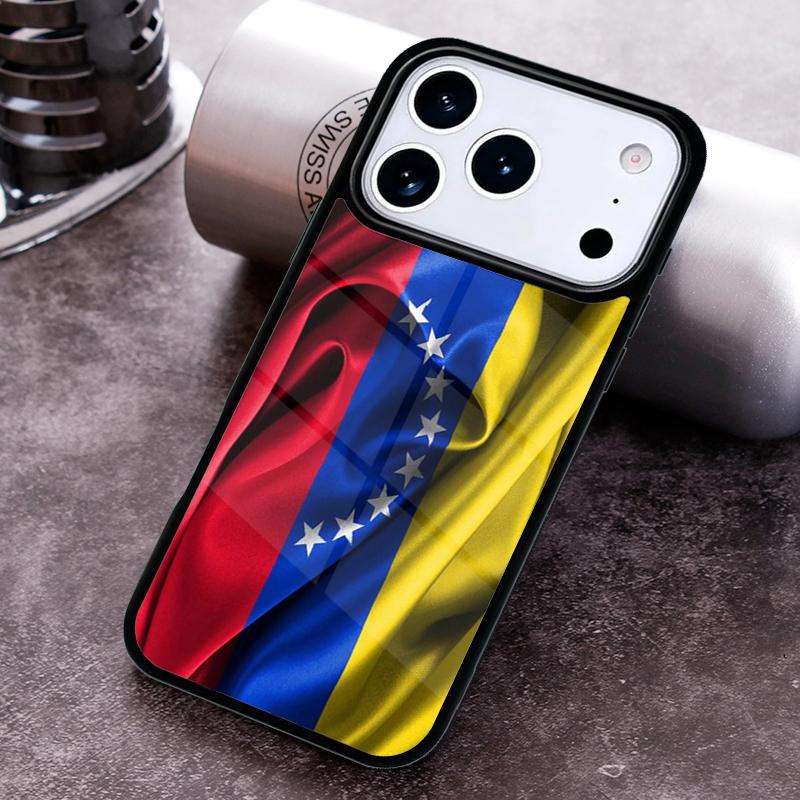 Flag of Venezuela Phone Case for iPhone 17 16 15 Pro Max Air 14 13 12 11 Plus Shockproof Cover