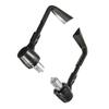 Black ABS 22MM 7/8" Brake Clutch Lever Protector Guard Handguard For Motorcycle