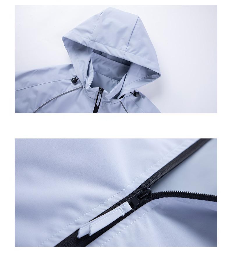 Trendy Men's Striped Windbreaker: Spring/Autumn Casual Sports Jacket for Youth