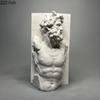 Creative European Bodybuilding Figures Plaster Statue Desk Decoration Artwork Ornaments Character Sculpture Room Aesthetic Decor