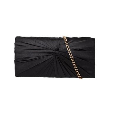 Dorothy Perkins Beauty Satin Twisted Clutch Bag