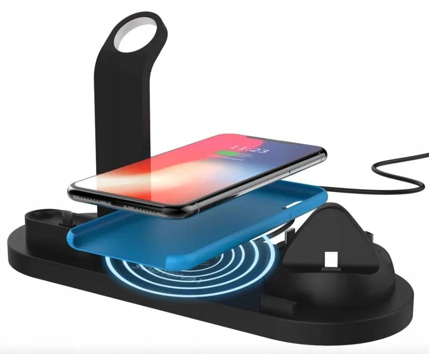 Apple 6-in-1 Foldable Wireless Inductive Charger Charging Station