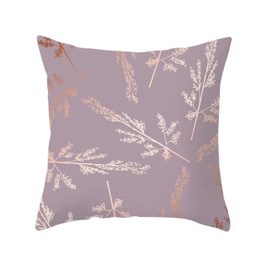 Stylish Pillow Case Replacement Comfortable 45x45cm Abstract Geometric Throw Cushion Cover for Sofa