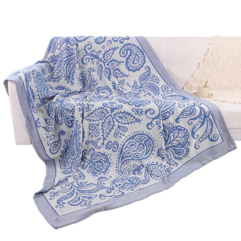 Multi-purpose Woven Jacquard Throw Blanket