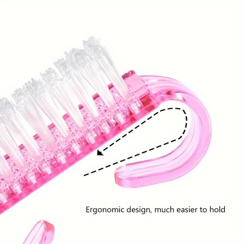Nail Art Brush Set, Nail Cleaning Brush for Manicure and Pedicure, for Cleaning and Removing Dust