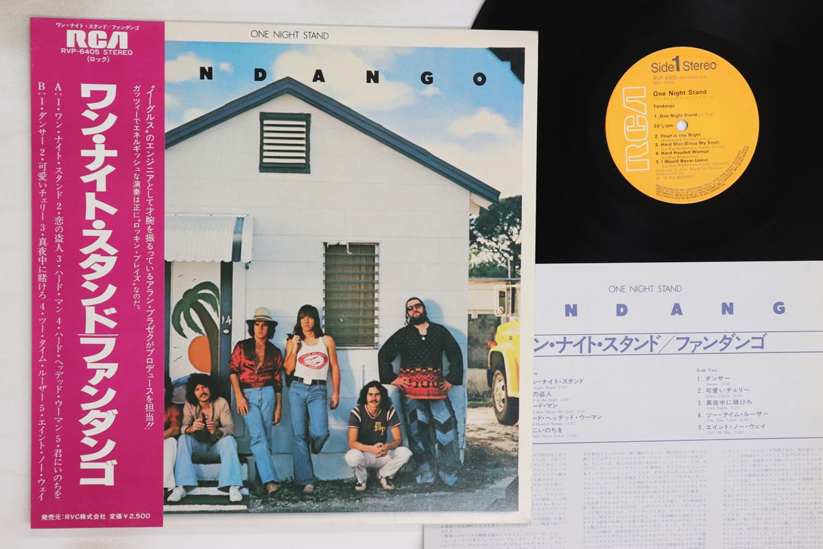 

LP Record FANDANGO - One Night Stand RVP6405 RCA 1979 Japan Obi Rock Used
