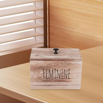 Desktop Wooden Organizer for Jewelry and Cotton, Ideal Living Room Dresser