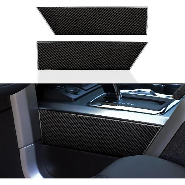 Car Carbon Fiber Dashboard Trument Panel Strip Sticker Cover Interior Trim Decal for Ford F150 2009 2010 2011 2012 2013 2014 Accessories