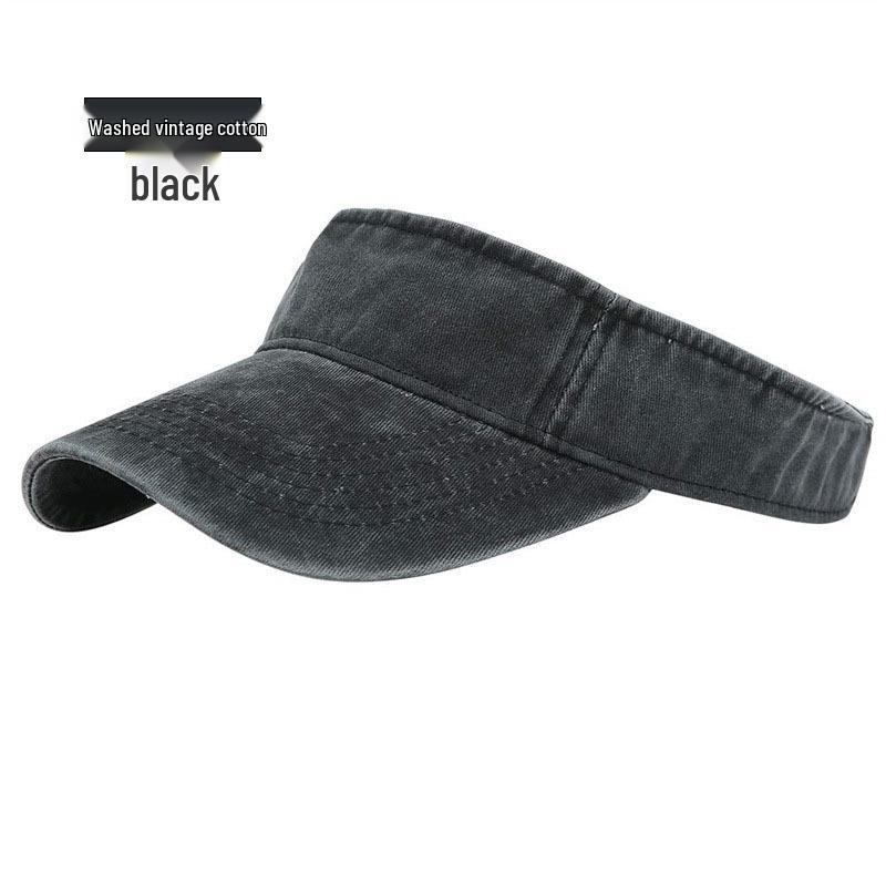 Unisex Washable Retro Sun Visor Cap for Outdoor Sports & Fishing