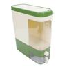 Rice Dispenser Press Type Humidity Proof Slim Rice Storage Container with Cup for Cereal Grain