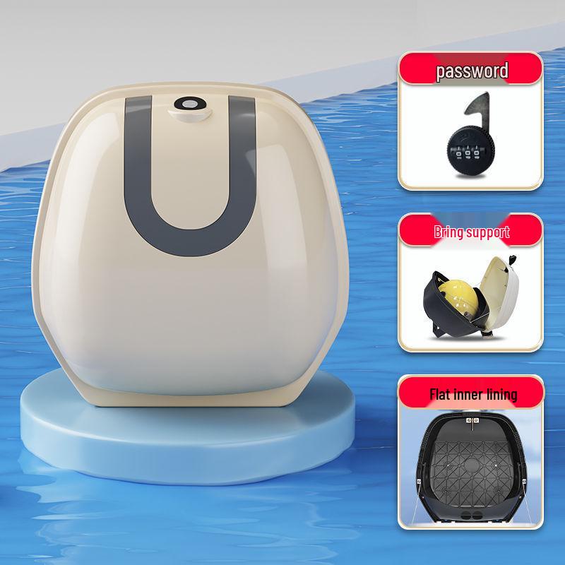 Rear Trunk Storage Box for Yadea DQ6S, Aima Vava, Tailing, and Xiaoniu Electric Scooters