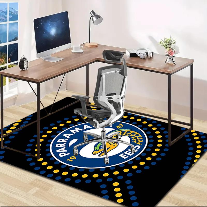 1 Stück Fußballteam-Design Teppich - Rutschfest, Weich & Gemütlich Fußmatte für Wohnzimmer, Schlafzimmer, Büro - Dekoteppich für Innen/Außen