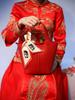 Bag 2025 new bridal high-end niche wedding portable wedding red usually available large-capacity wedding bag