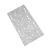 Abstract Pattern of Rectangular Frame Metal Silvery Stencil Embossing Cutting Dies For Diy Scrapbooking Paper Album Cards Making
