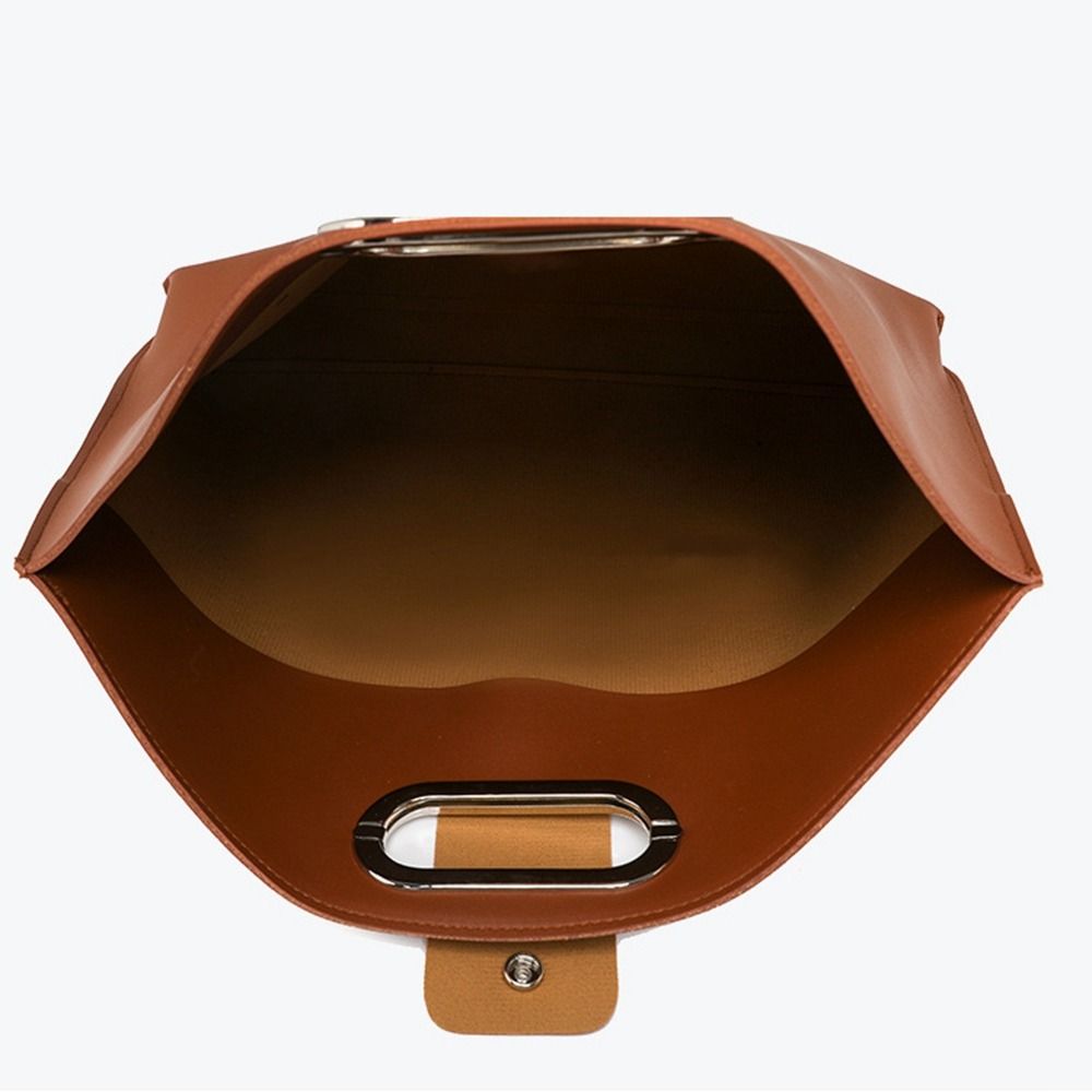 PU Office Document Tote Bag Large Capacity Briefcases Simple File Bag Travel