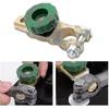 General purpose heavy-duty battery disconnecting switch terminal block for general automotive trucks and ships (1 piece, green)