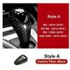 Luxury Carbon Fiber Car Inner Gear Shift Knnob Cover Trim Part For BMW M3 2014