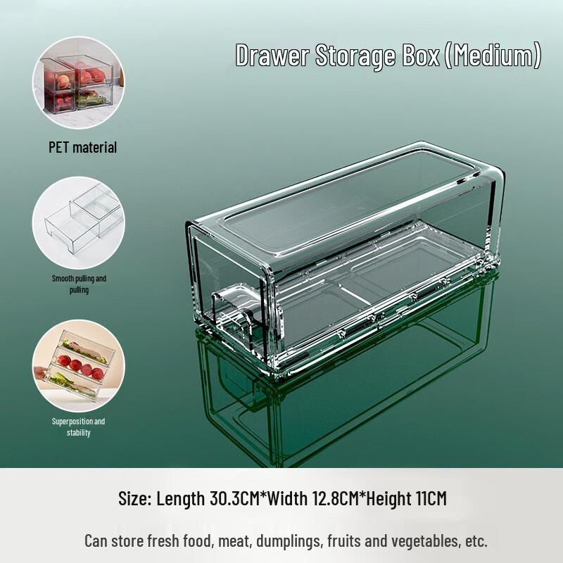 Refrigerator Drawer Food Storage Container