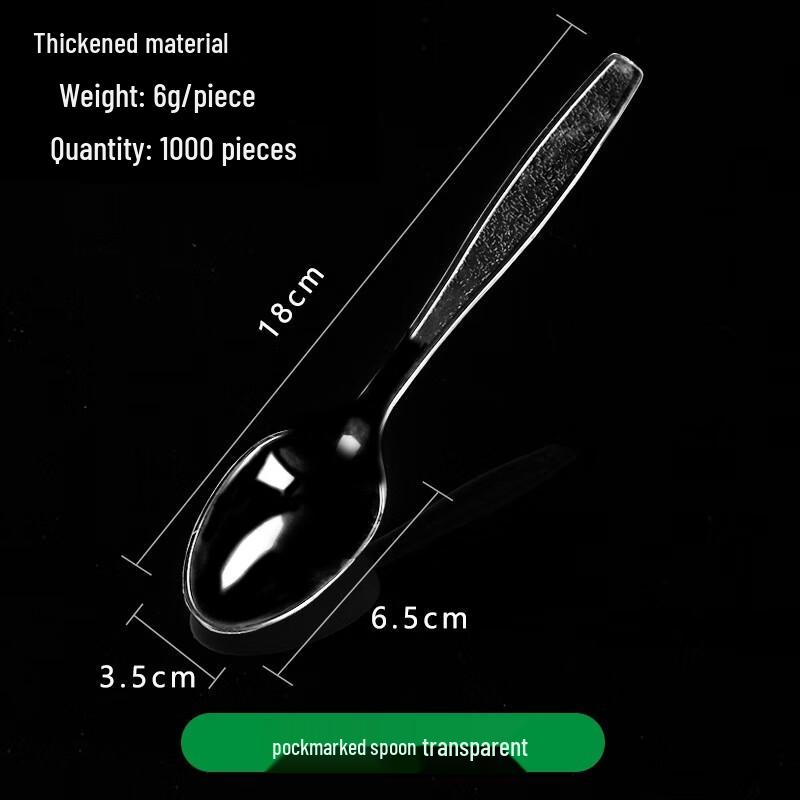 Disposable Frosted Plastic Cutlery