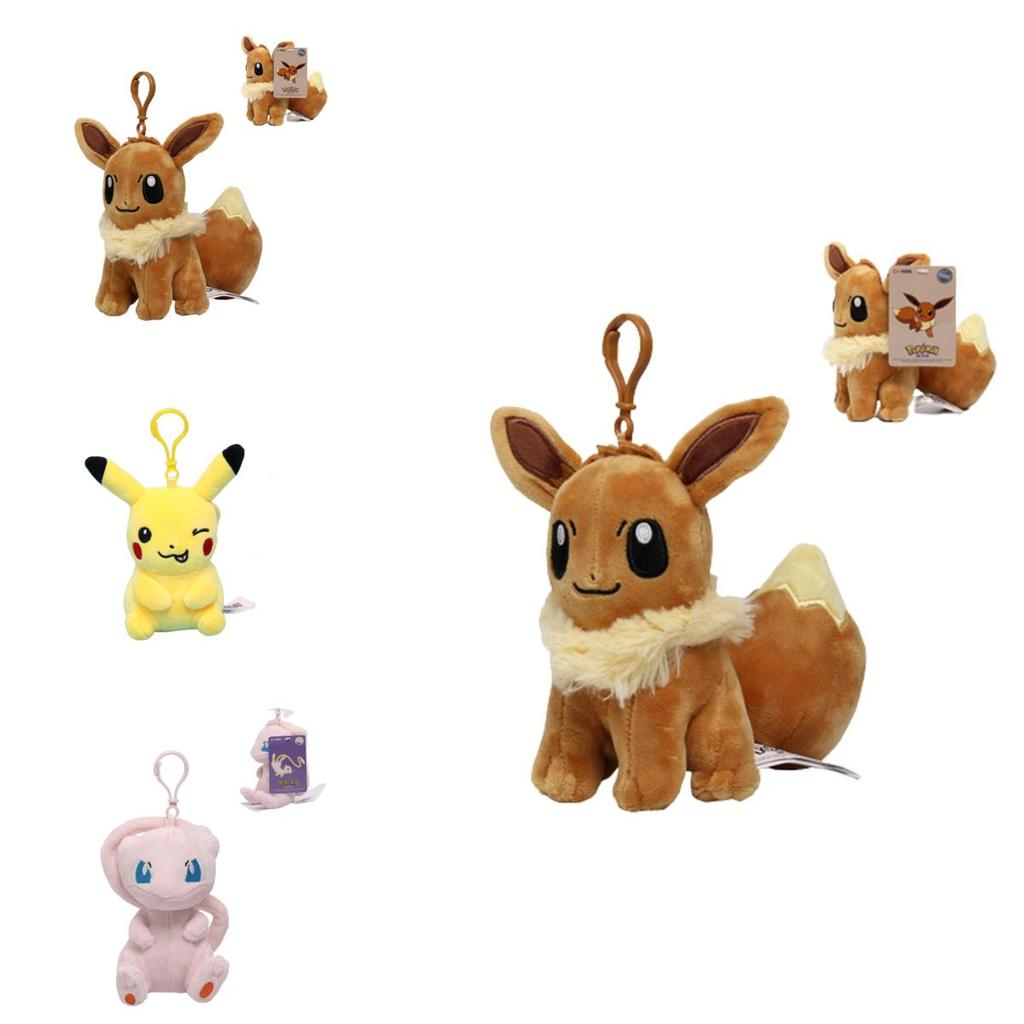 Pingente Chaveiro Pelúcia Fofa Pokémon Pikachu Charmander