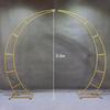 Golden Horn Arch Wedding Prop Stand