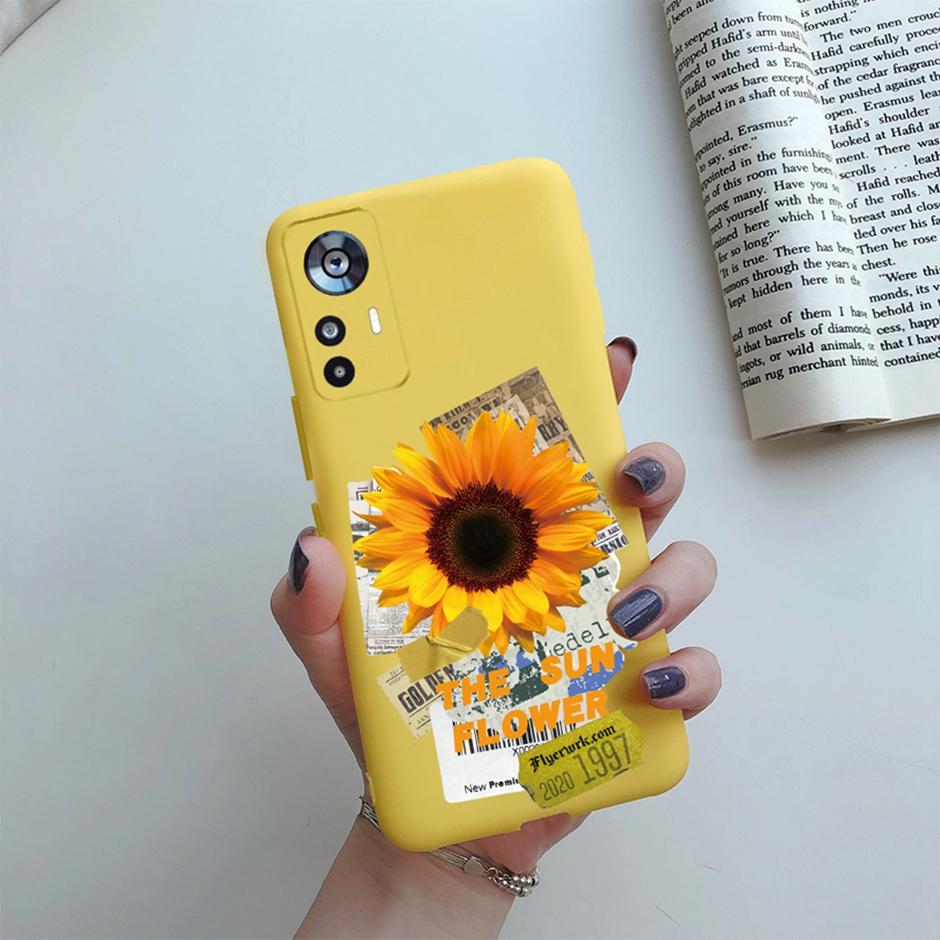 For Xiaomi 12T Case On Xiaomi 12T Pro Back Cover Cute Cartoon Silicone Soft TPU Protective Bumper For Xiaomi 12Tpro Phone Fundas
