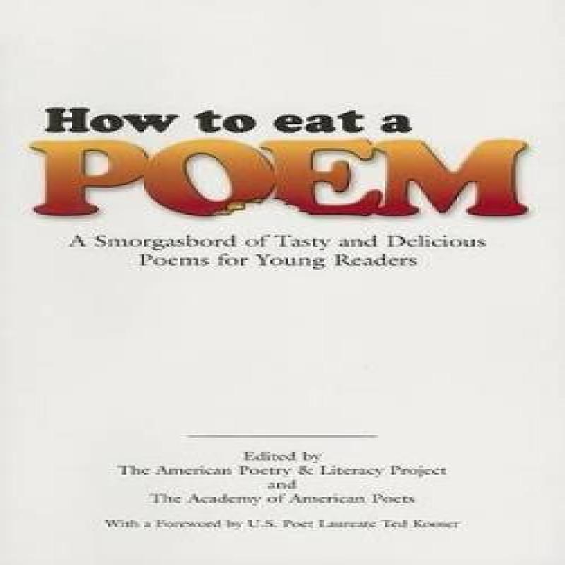 How To Eat a Poem by Ted Kooser Paperback Book 9780486451596