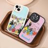 Cartoon Barbapapa Phone Case For IPhone 16 15 14 13 12 11 Pro Max Plus Leather Soft Cover