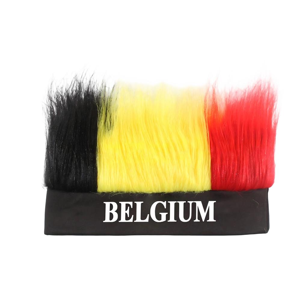 Fan Wigs, Flag Color Headbands, Football Game Cheering Props, Headwear