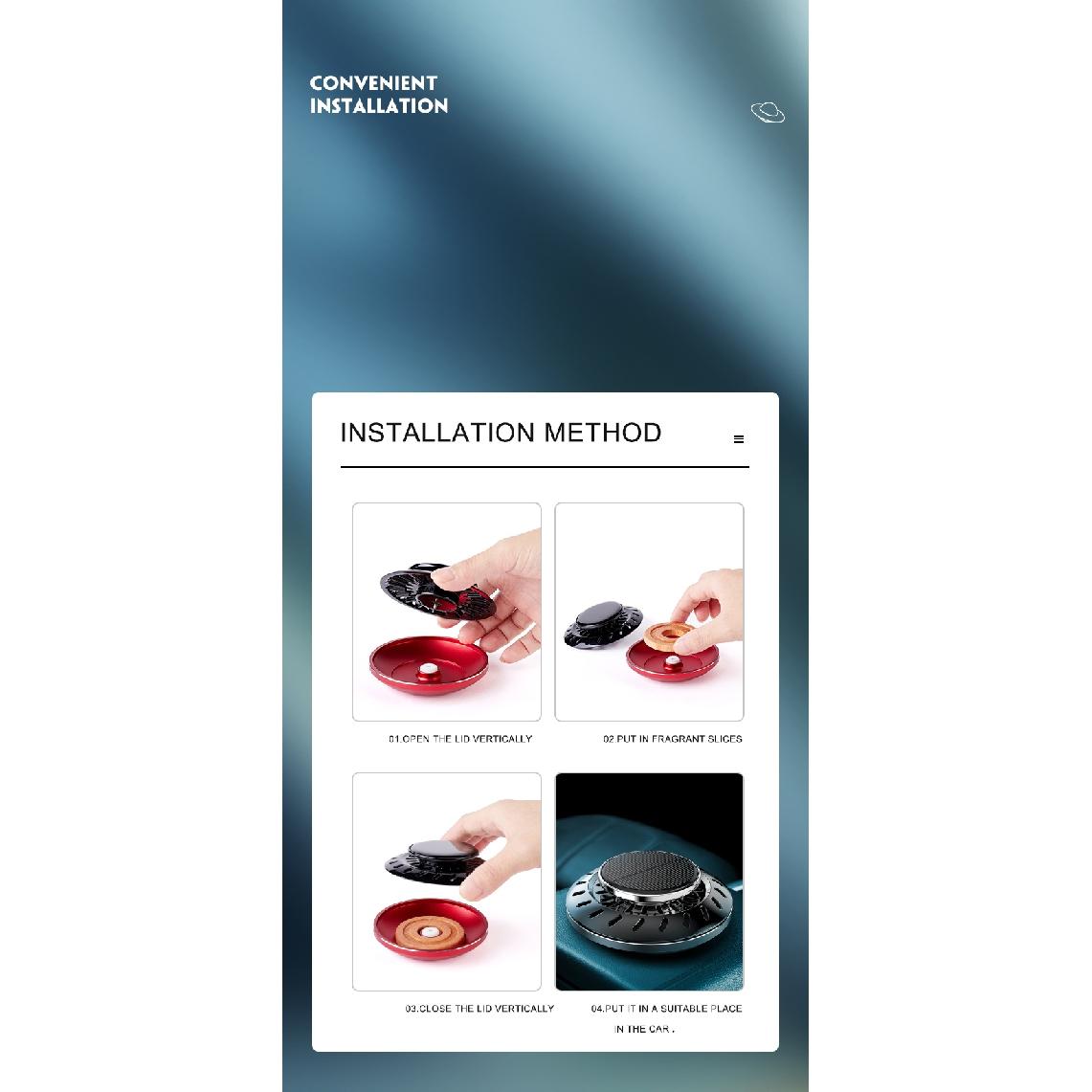 Автомобильный ароматизатор на солнечной энергии — фото 16