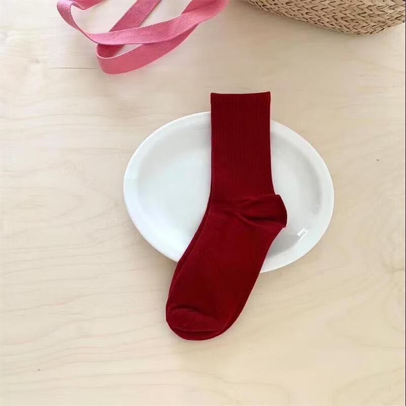 Korean Preppy Style Vertical Stripe Ankle Socks