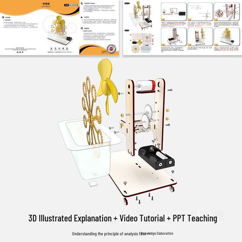 DIY Automatic Bubble Machine: Science Day Invention for Students