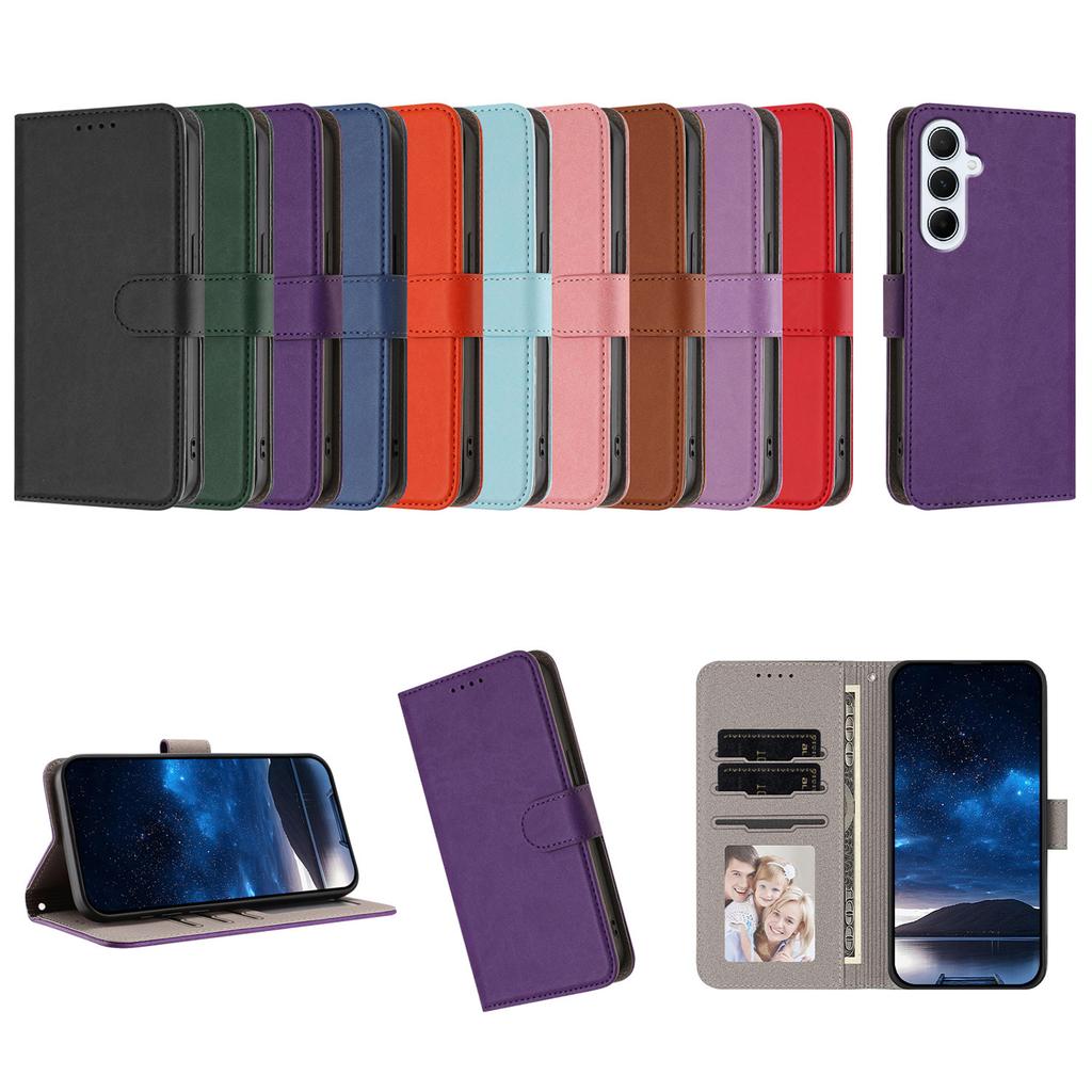 Magnetic Flip Cover Luxury Leather Case For Samsung Galaxy A56 A36 A26 A16 A06 A55 A35 A25 A15 A05 A05S Cases Wallet Bags Funda