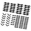 Flying Bat Decals Adhesive PVC Stickers Halloween Decorations for Wall Window