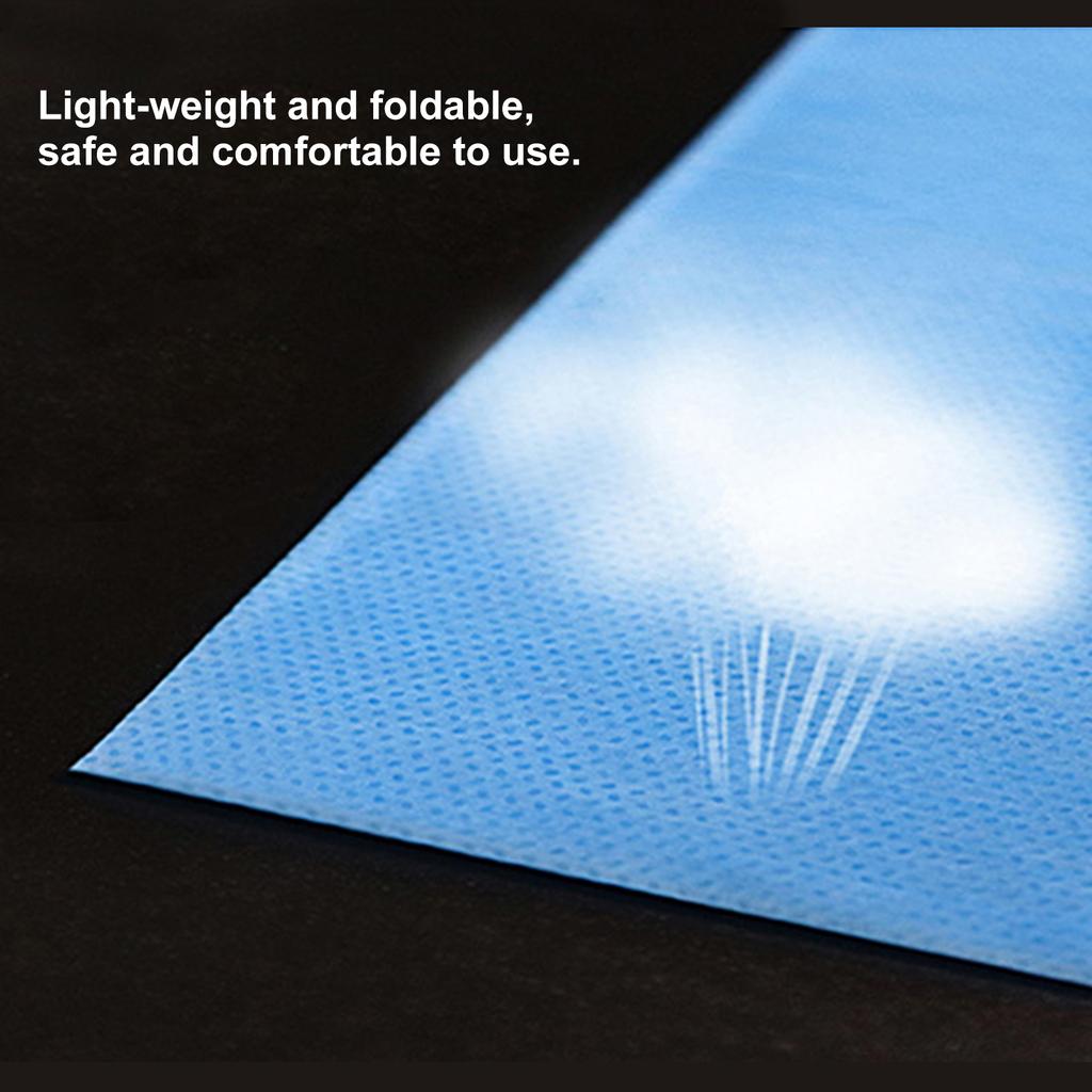 Lot de 20 draps de lit jetables pour spa, table de massage, imperméables, en tissu non tissé